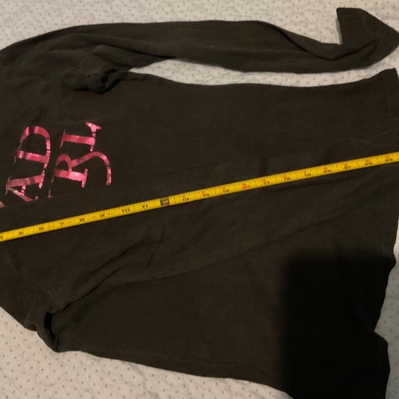 STREETWEAR SOCIETY   BLACK T-SHIRT  WITH SHINY ‘’BAD GIRL ‘IN PINK SIZE LARGE - Picture 4 of 7